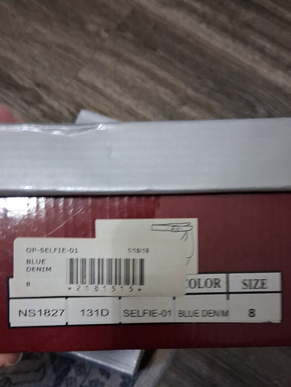 Breckelles New In Box Light Blue Denim Knot Front Ankle Strap Heels - Picture 6 of 6
